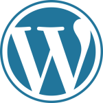 wordpress blue logo.svg